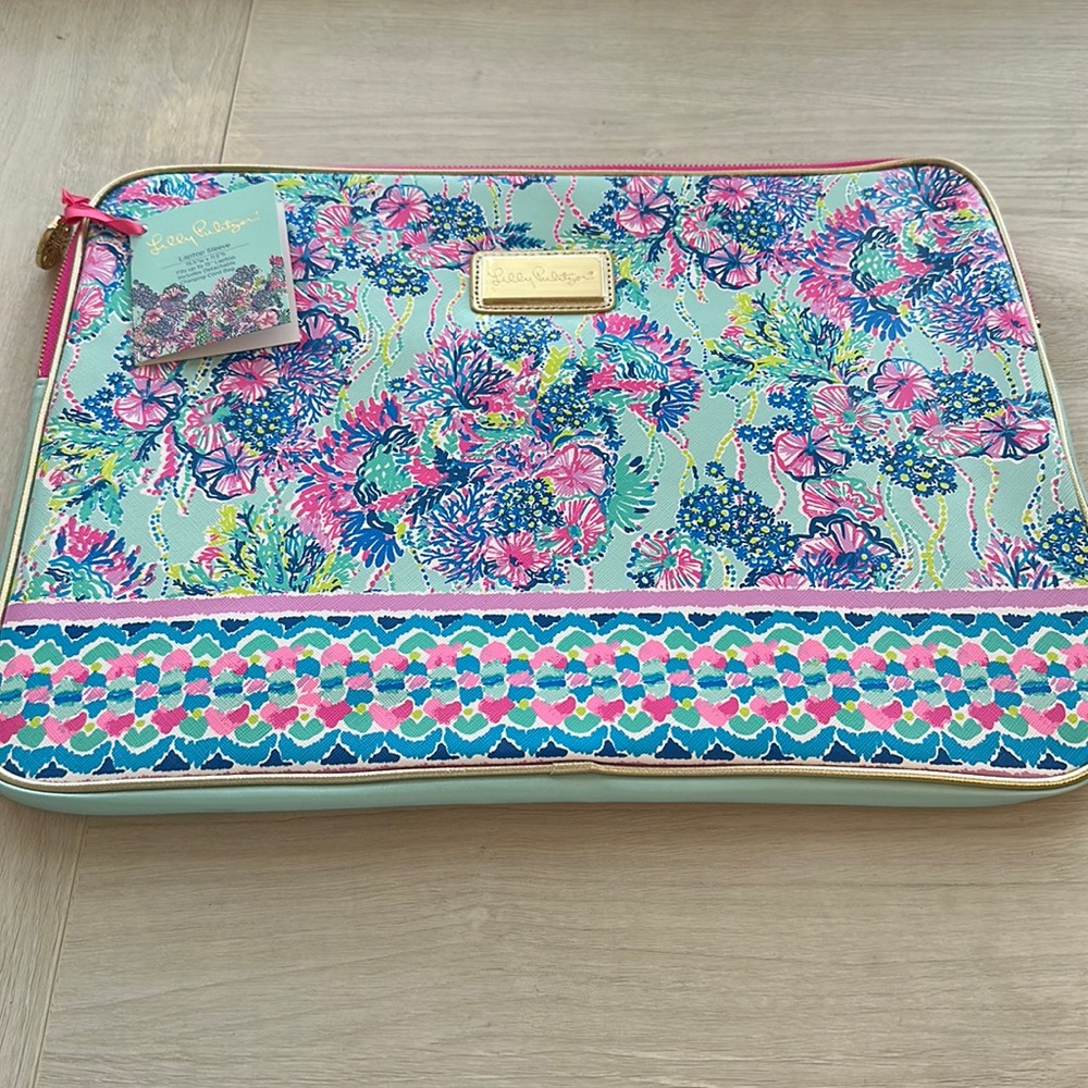 NWT Lilly Pulitzer Laptop Sleeve